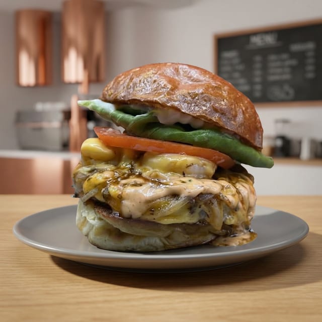 Surf & Turf Burger.