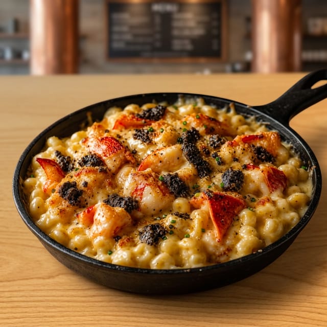 Mac & Cheese Lobster & Truffle.