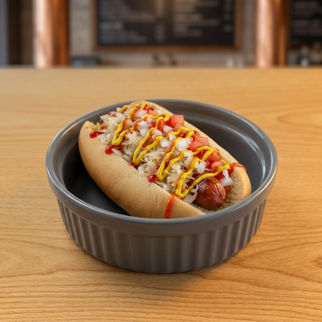 New York Potato Rolls Bun.