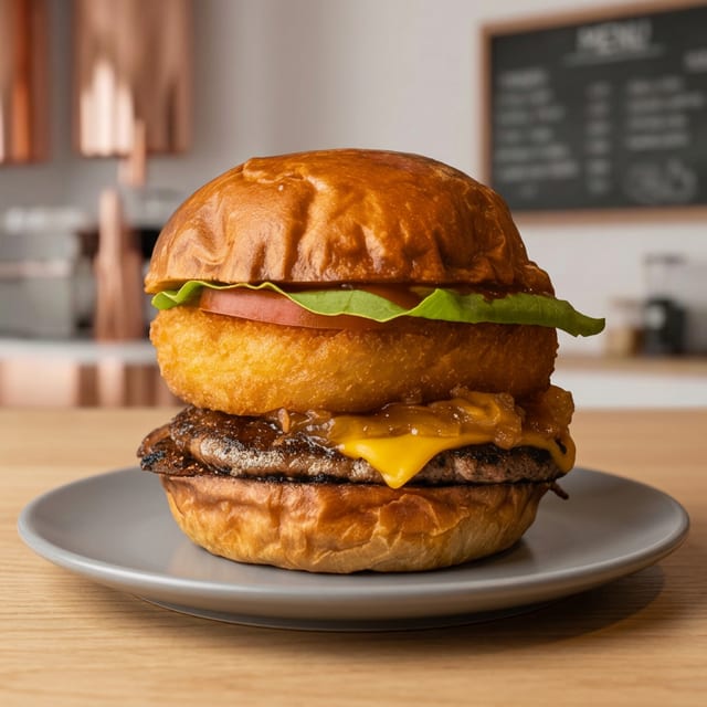 The Champion Burger.
